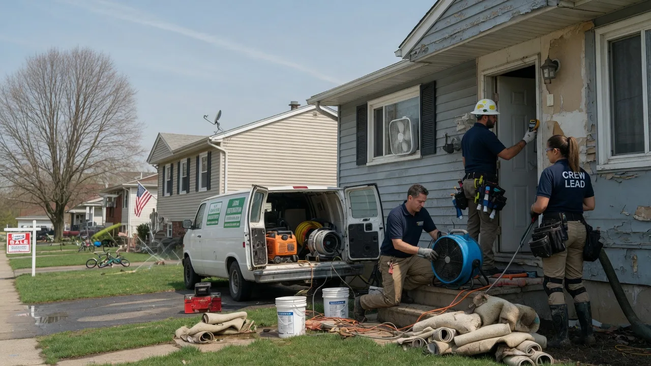 Flood Cleanup in Utica, OH near me