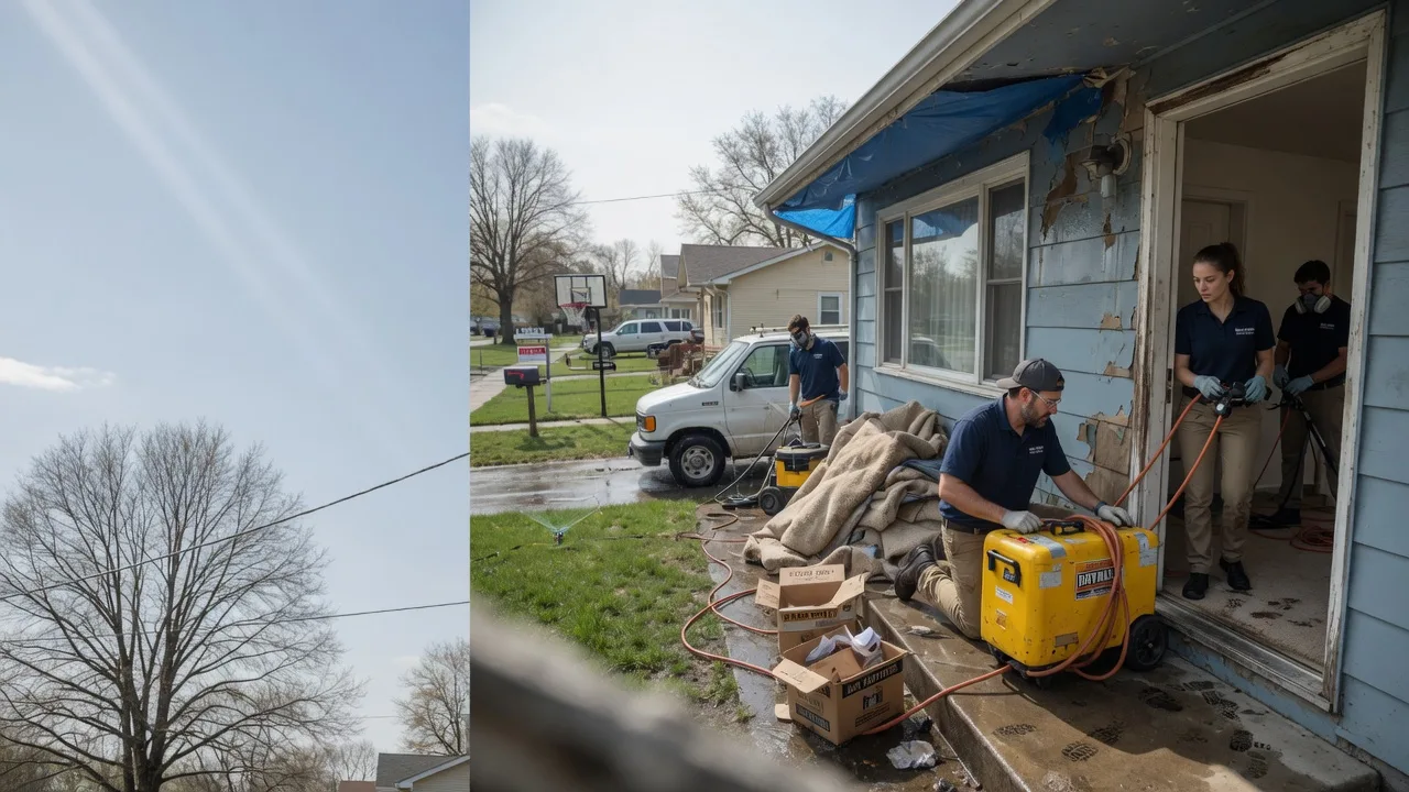 Basement Flood Cleanup in Utica, OH near me